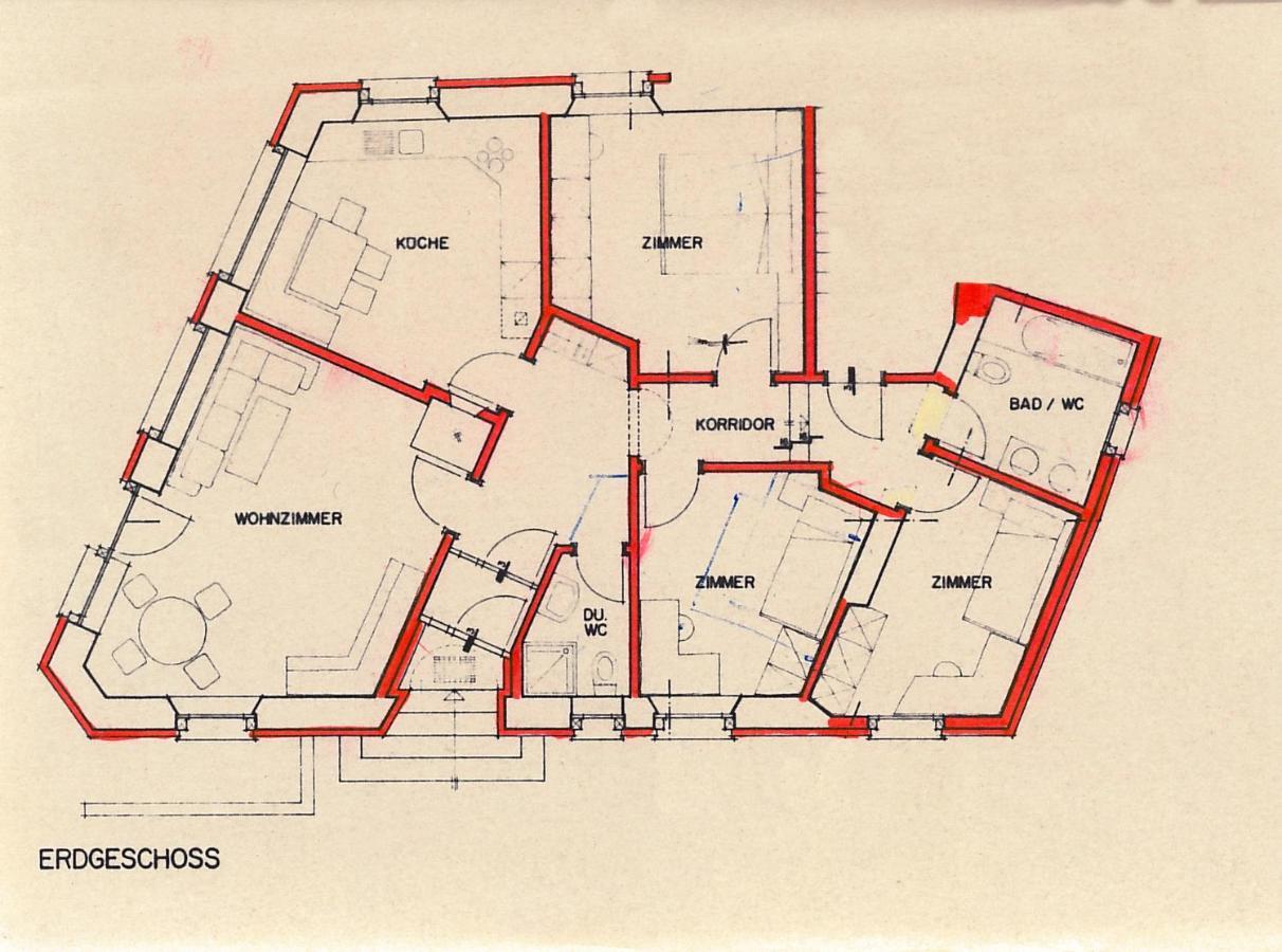 Chasa Nogler - Ferienwohnung Ramosch Esterno foto